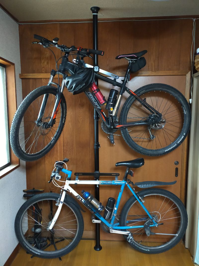 65%OFF【送料無料】自転車写真付きレビュー】ミノウラ バイクタワー 25D ブラック 自転車